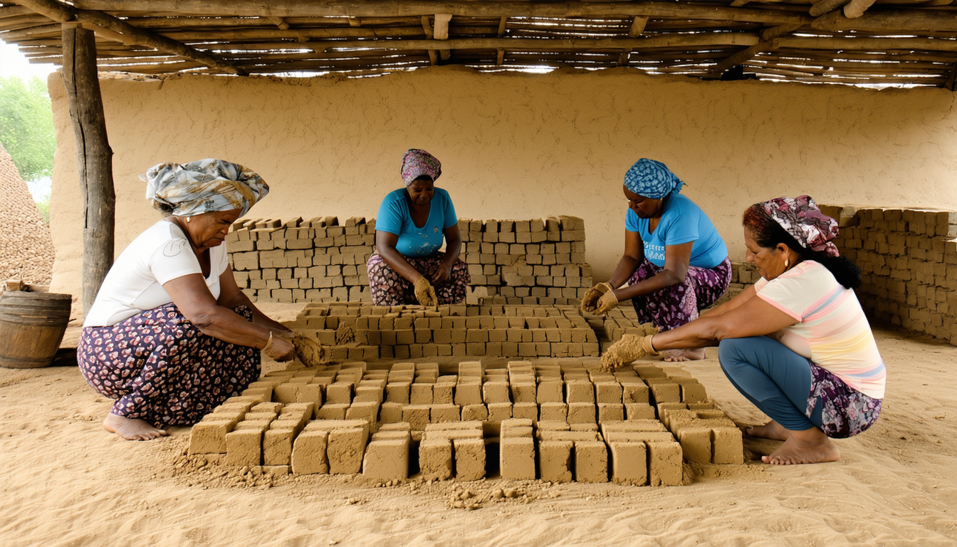 participez à un atelier captivant à saint-armel et découvrez les mystères des briques en terre crue. apprenez les techniques anciennes et perfectionnez vos compétences artisanales tout en vous immergeant dans la culture locale.