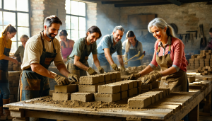 À Saint-Armel, la redécouverte des techniques ancestrales de fabrication des briques en terre crue se vit comme une expérience immersive et enrichissante. Ces ateliers uniques invitent les habitants et visiteurs à plonger au cœur d’un matériau naturel et écologique, au [&hellip;]