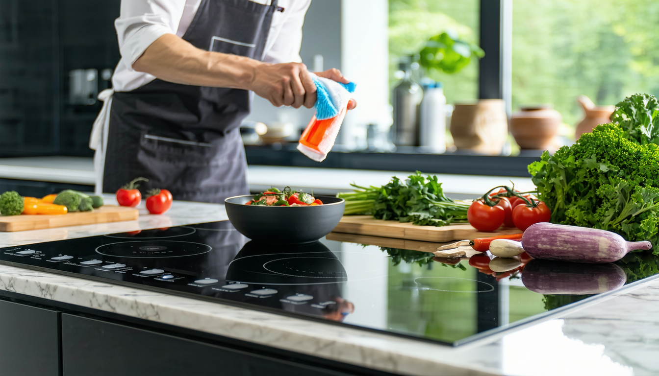 découvrez les astuces et techniques modernes pour nettoyer efficacement votre plaque à induction en 2025. obtenez des conseils pratiques et des produits recommandés pour un entretien optimal et un nettoyage rapide, tout en préservant la surface de votre appareil.