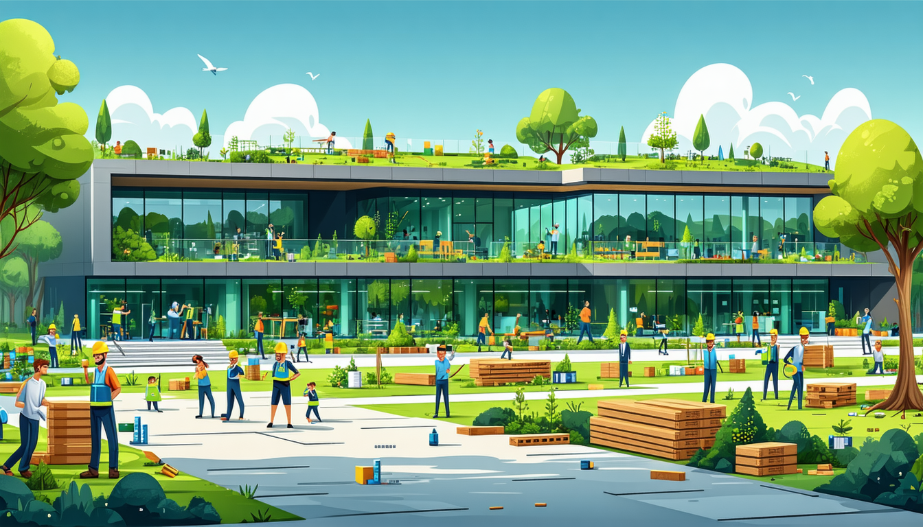 explorez les écoles de la construction durable avec saint-gobain et découvrez comment elles forment les professionnels de demain aux pratiques écologiques et innovantes du secteur du bâtiment.