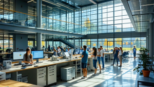 Le campus scientifique et technologique de George Mason University à Manassas, Virginie, s’est récemment enrichi d’un bâtiment d’envergure dédié aux sciences de la vie et à l’ingénierie. Cette nouvelle infrastructure, inaugurée au début de l’année universitaire 2025, répond à une [&hellip;]