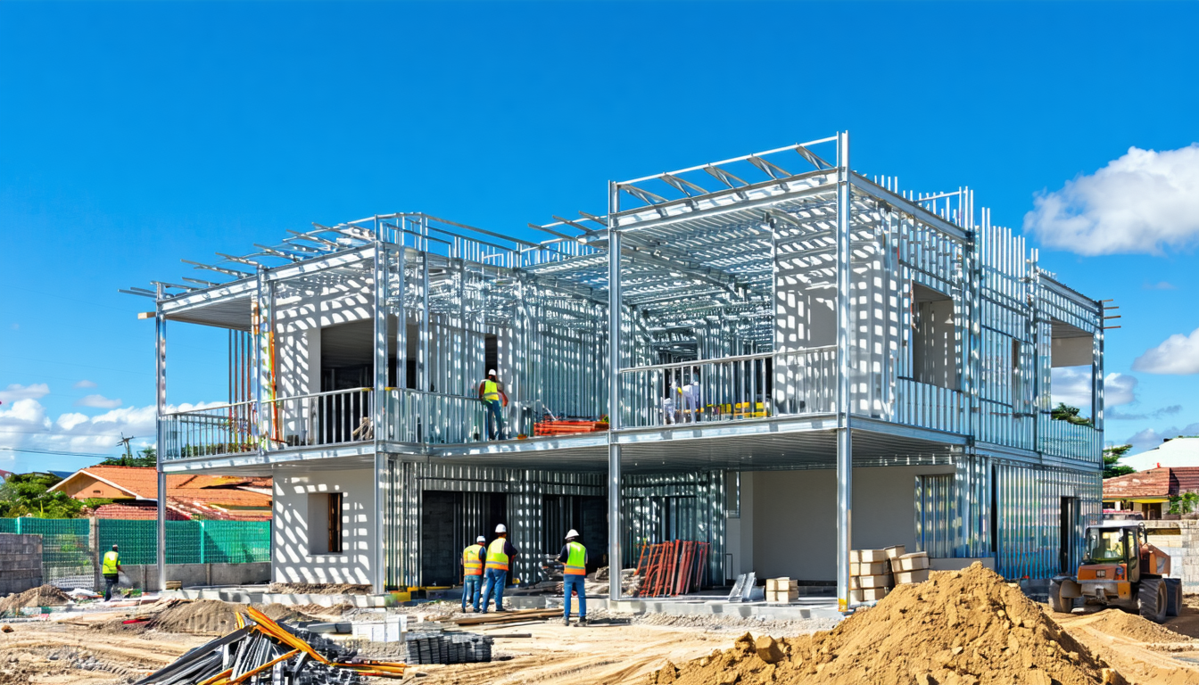 découvrez les maisons à ossature métallique au brésil, une solution de construction jusqu'à 70 % plus rapide, réduisant les déchets et offrant un confort thermique optimal grâce à des profils métalliques légers et innovants.