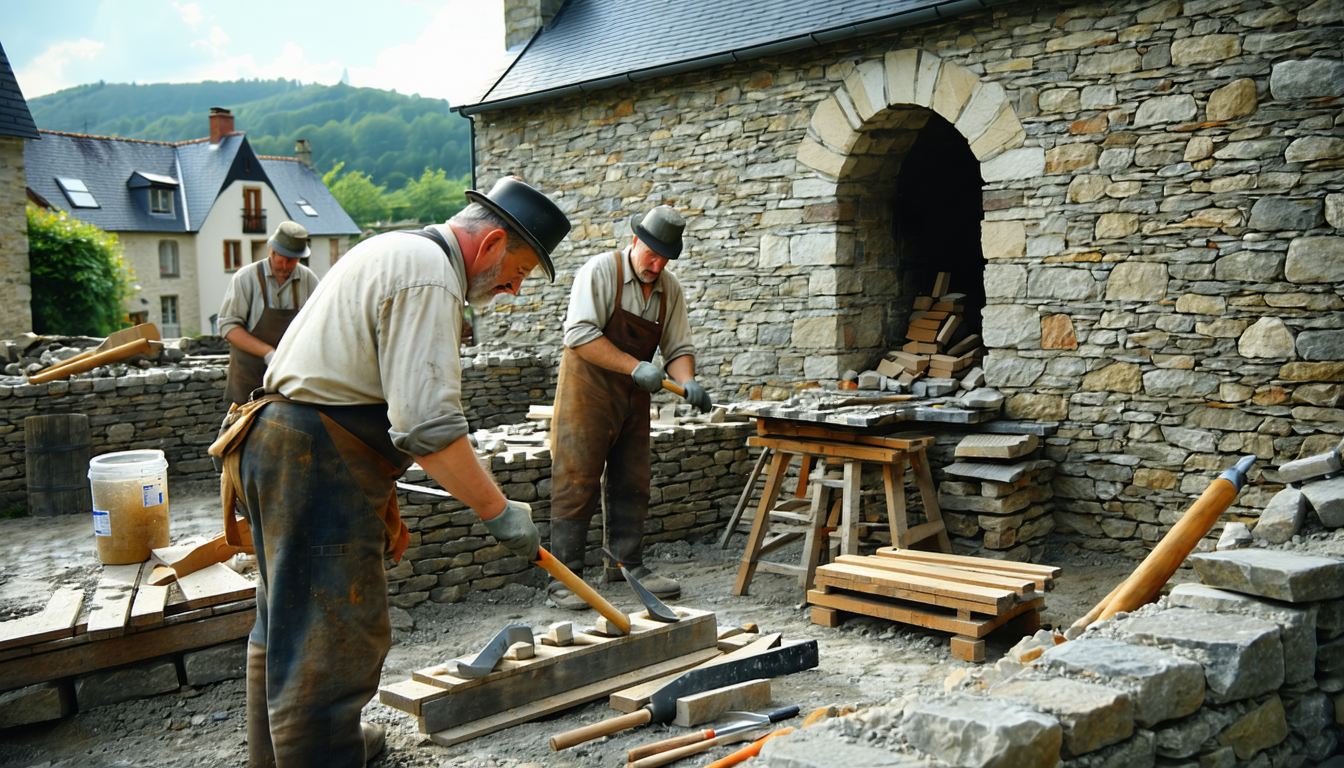 morvan construction à briec, fort d'un siècle d'expertise en maçonnerie, vous accompagne avec savoir-faire et passion pour réaliser tous vos projets de construction et rénovation.