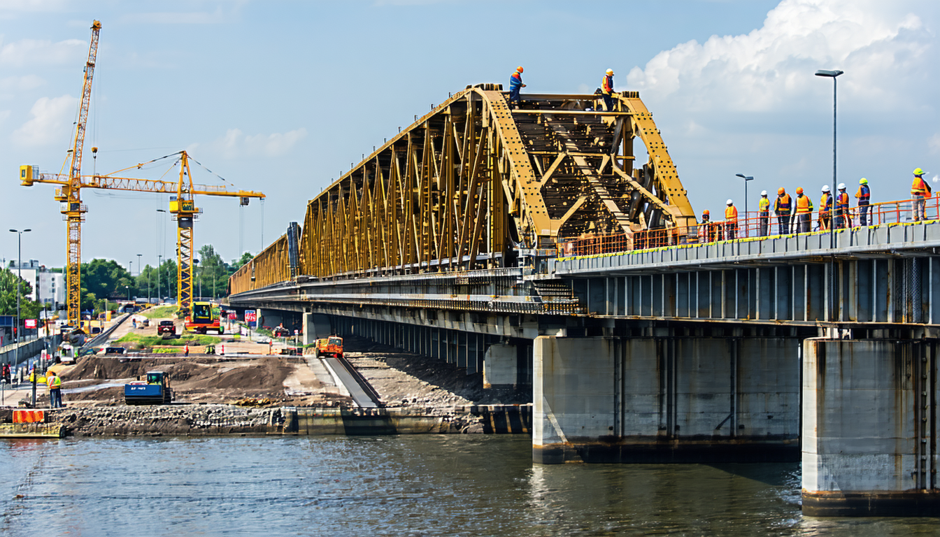 le pont de drypool a vu la première phase de ses réparations majeures achevée avec succès, respectant parfaitement les délais prévus pour garantir sécurité et durabilité.