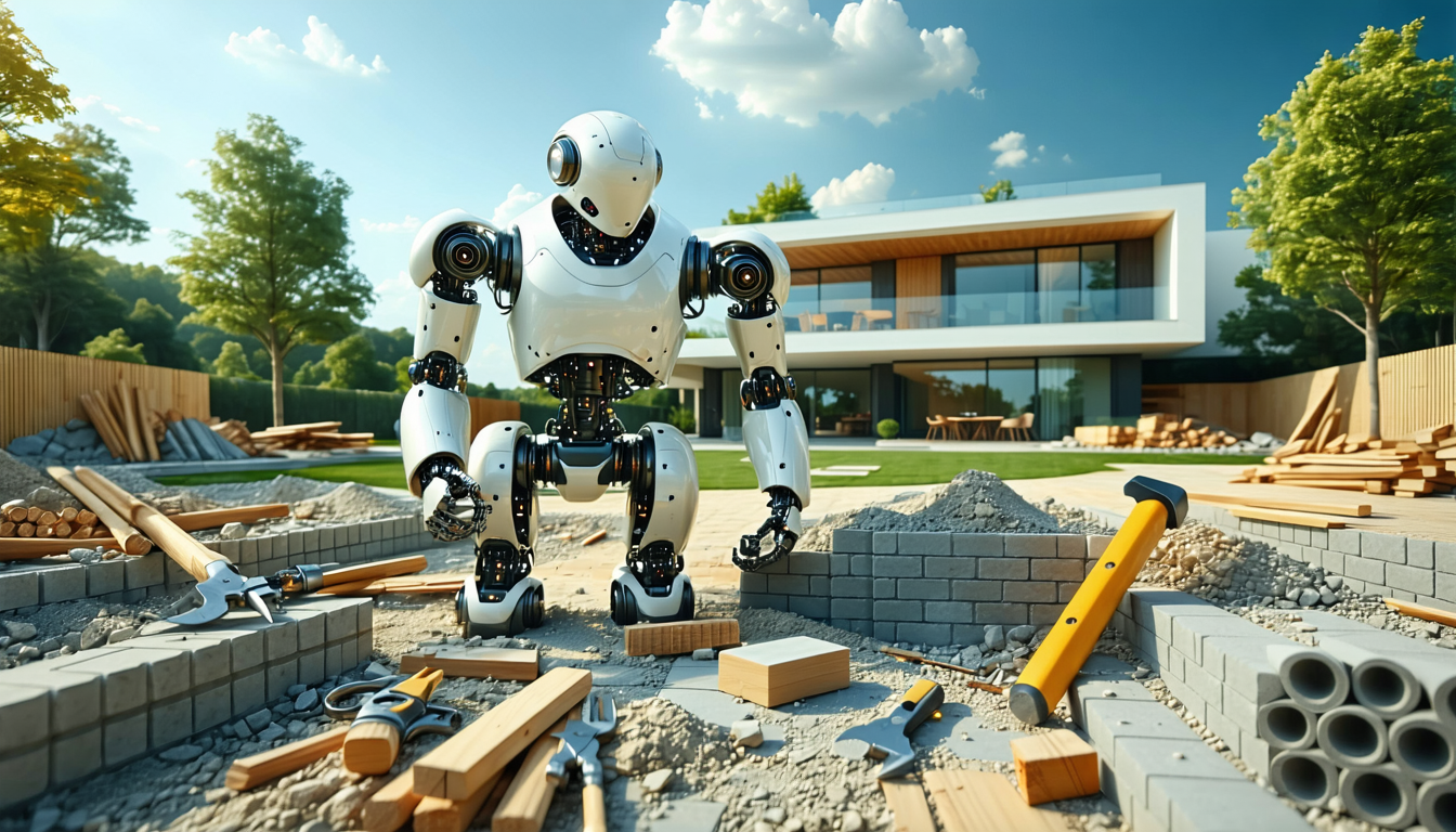 découvrez 'bot le bâtisseur', un robot maçon révolutionnaire capable de construire une maison complète en seulement une journée ! innovation, rapidité et efficacité au service du bâtiment.