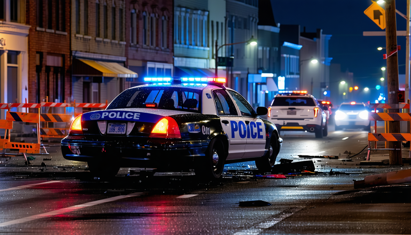 découvrez comment une poursuite policière à mason city a pris fin de façon spectaculaire lorsqu'un véhicule impliqué a percuté une zone de chantier, provoquant un accident et perturbant la circulation locale.
